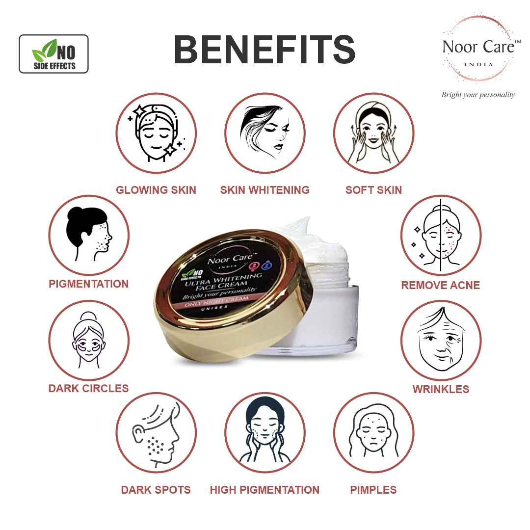 Noorcare Ultra Whitening Cream Night Cream