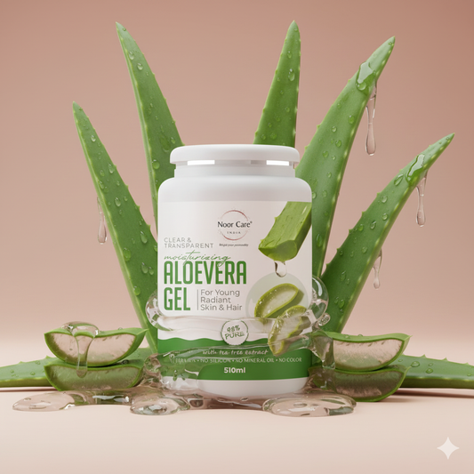 Clear & Transparent Moisturizing Aloe Vera Gel (510ml)
