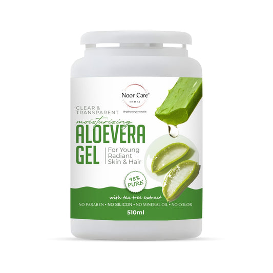 Clear & Transparent Moisturizing Aloe Vera Gel (510ml)